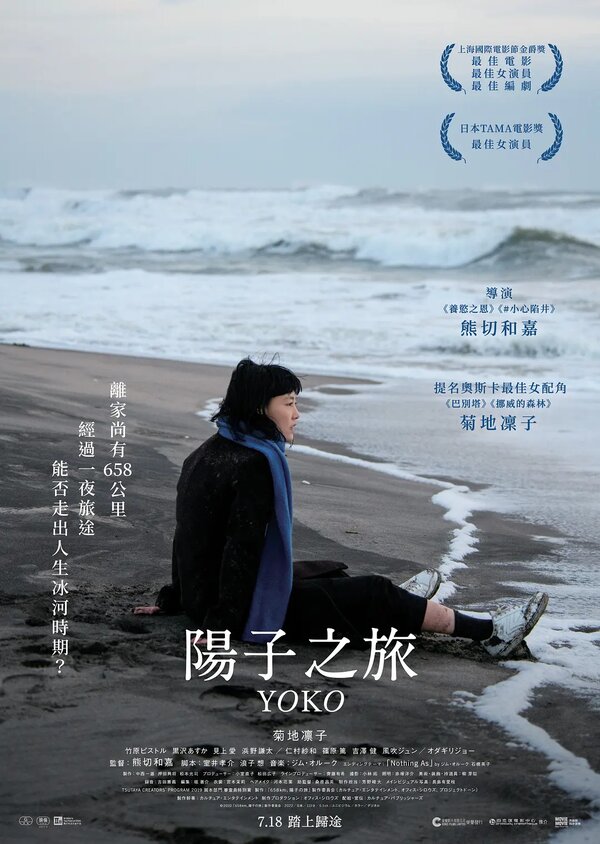 658 км, путешествие Ёко 